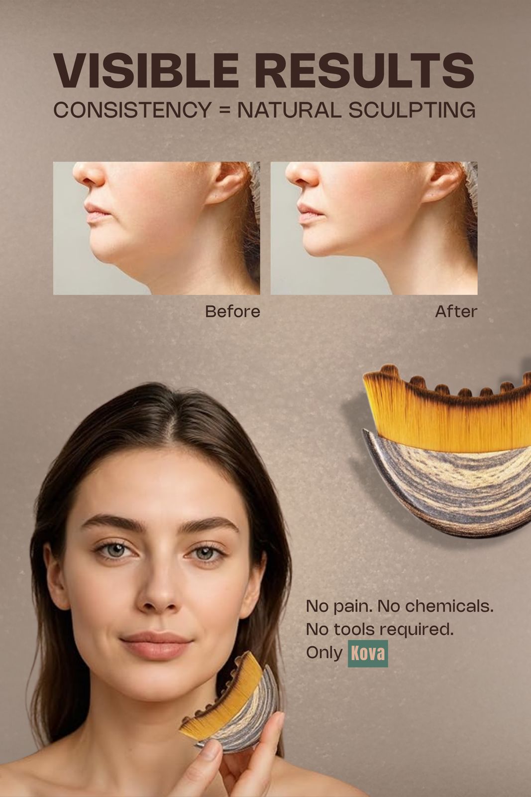 Kova - Lymphatic Face Brush